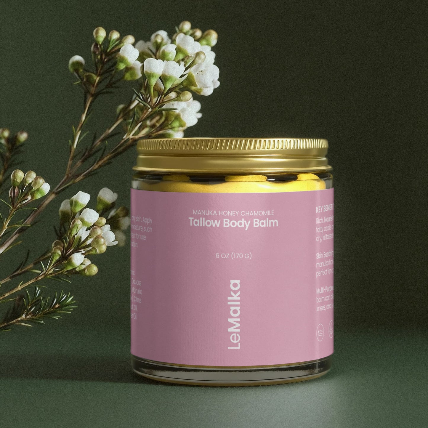 Manuka Honey Chamomile Tallow Body Balm