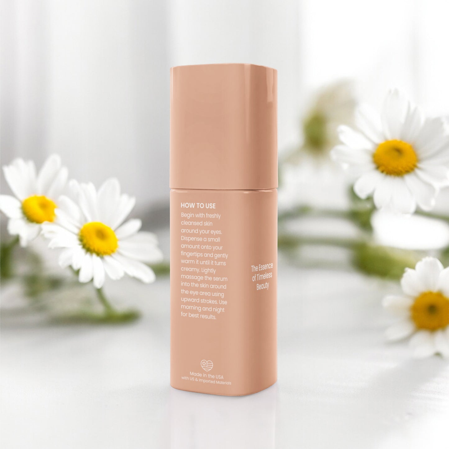 Brightening eye serum with cupuacu butter and mastic gum