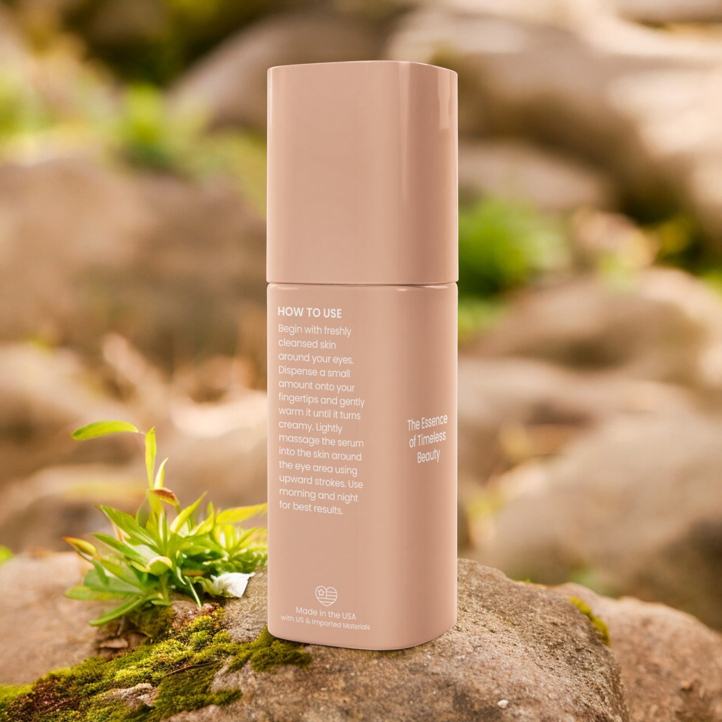 Firming eye serum for youthful under-eye skin care