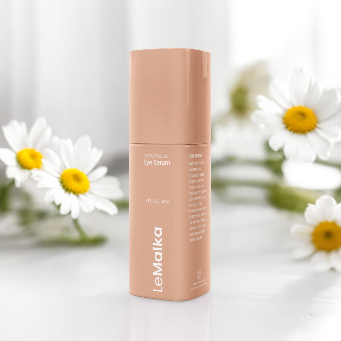 Firming eye serum for youthful under-eye skin care