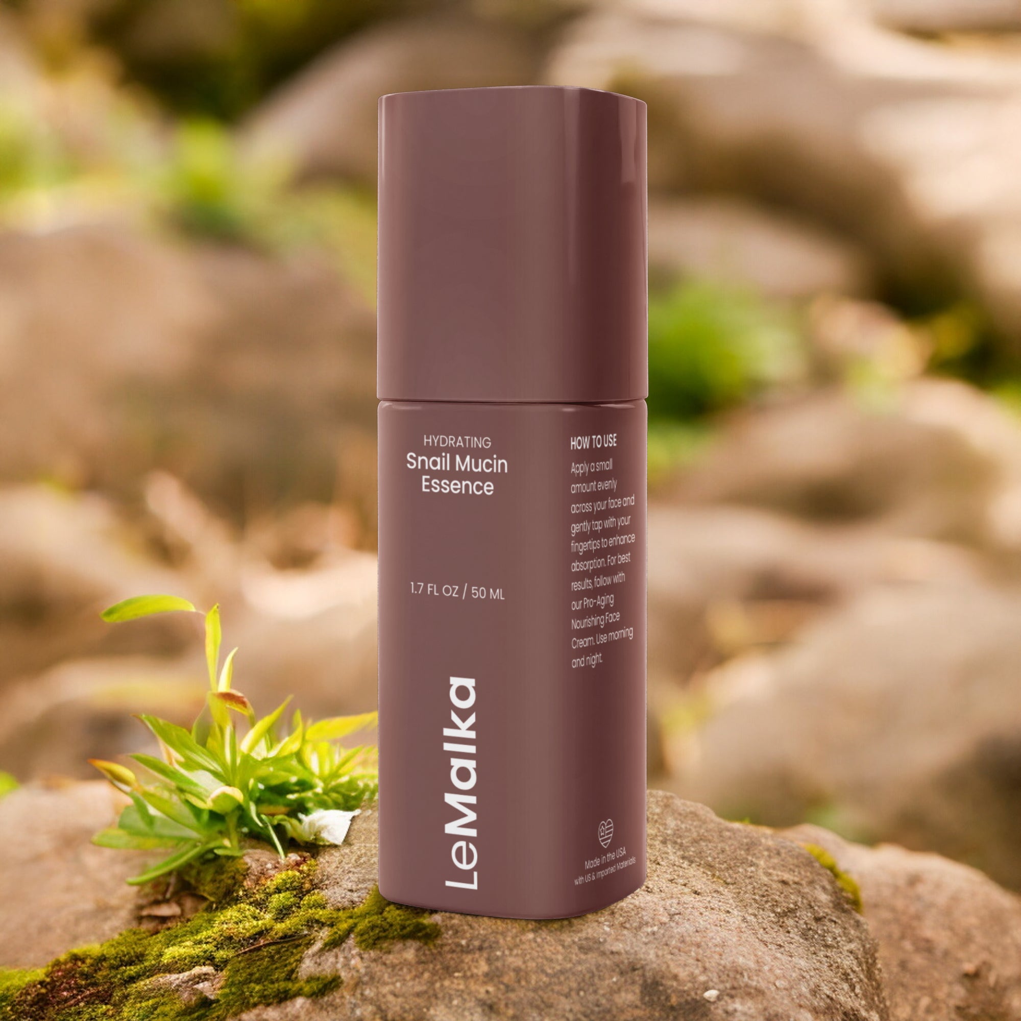 Anti-aging snail mucin essence face  moisturizer