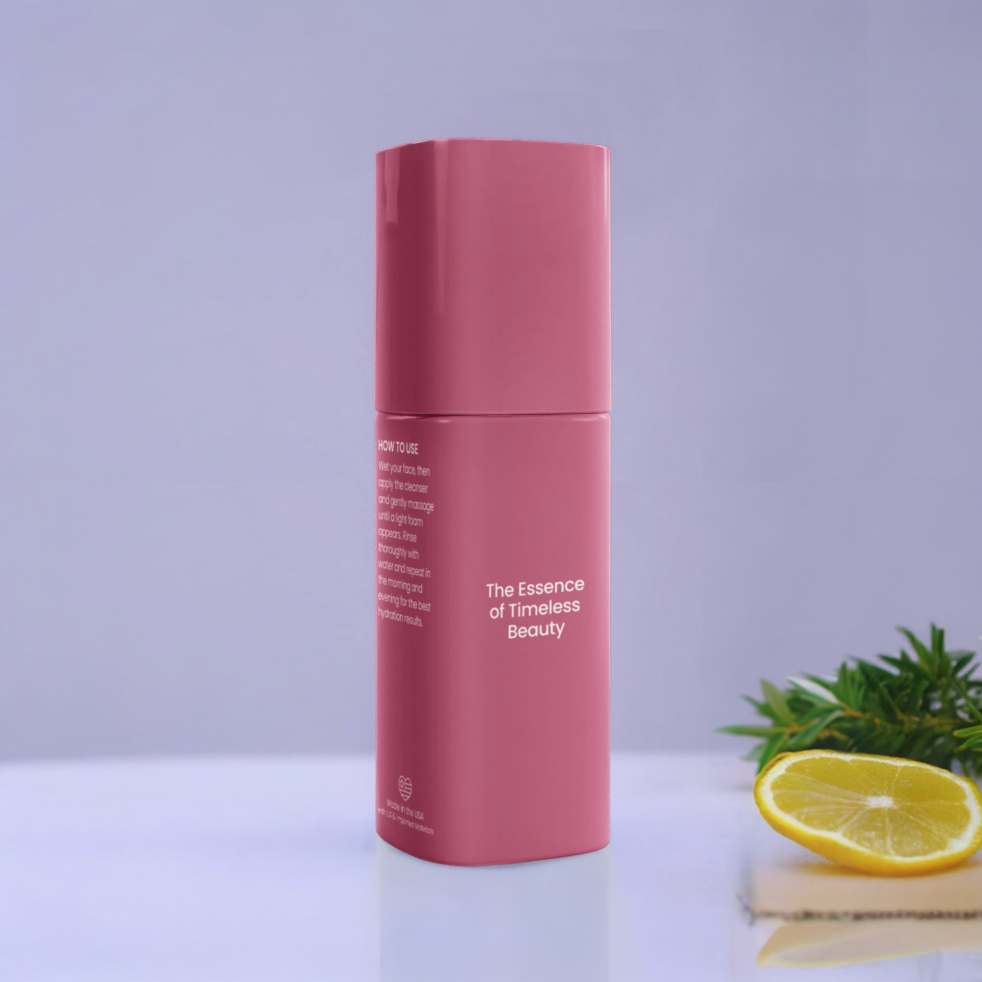Foaming Oil Cleanser to remove dirt and impurities