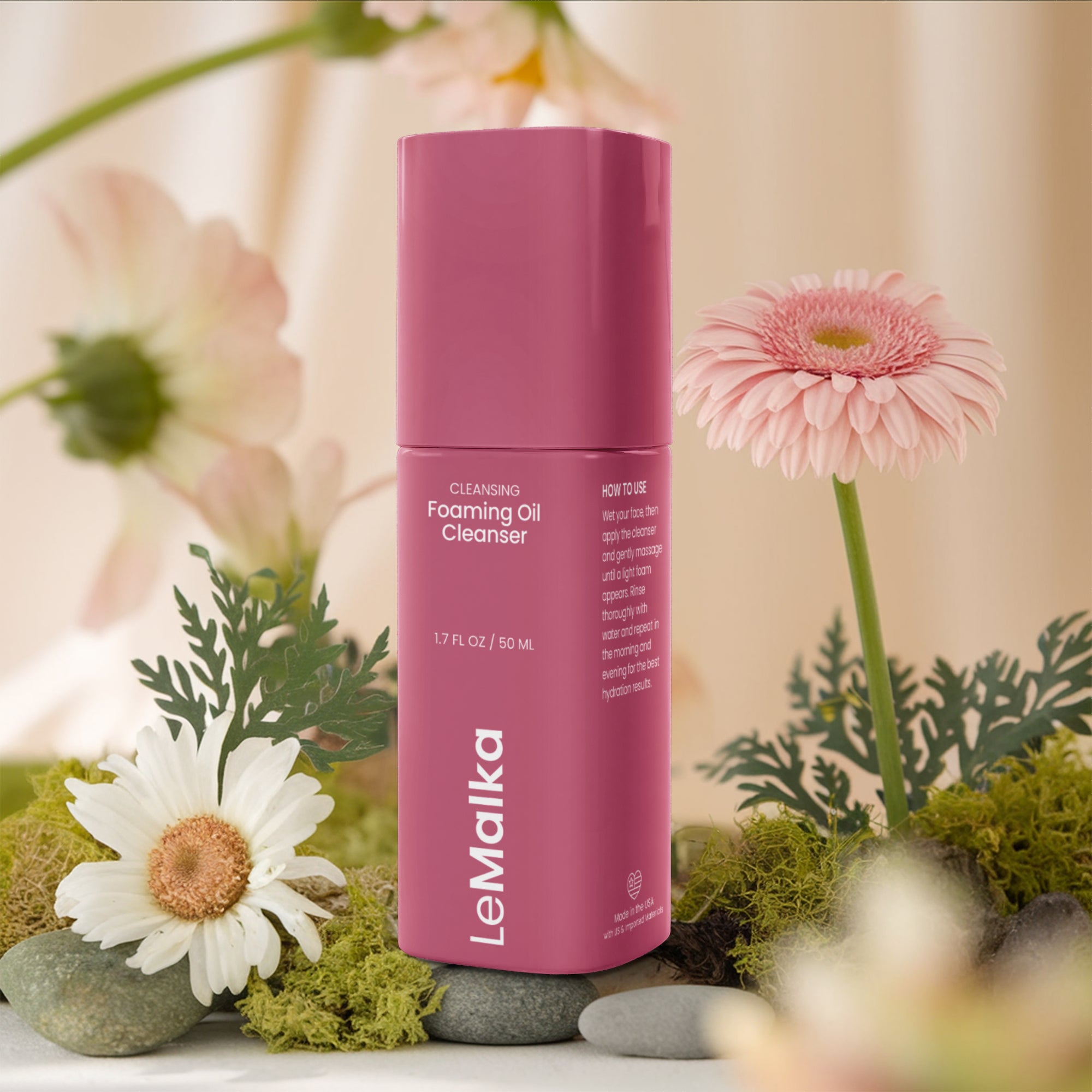Deep cleansing Foaming Oil Cleanser face wash